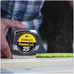 Stanley 25ft Powerlock Professional Tape Measure - X-Foot