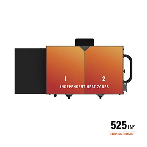 Blackstone 2-Burner Flat Top Gas Grill Station