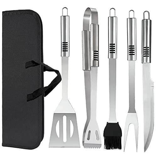 6pc Stainless Steel BBQ Grill Tools Set