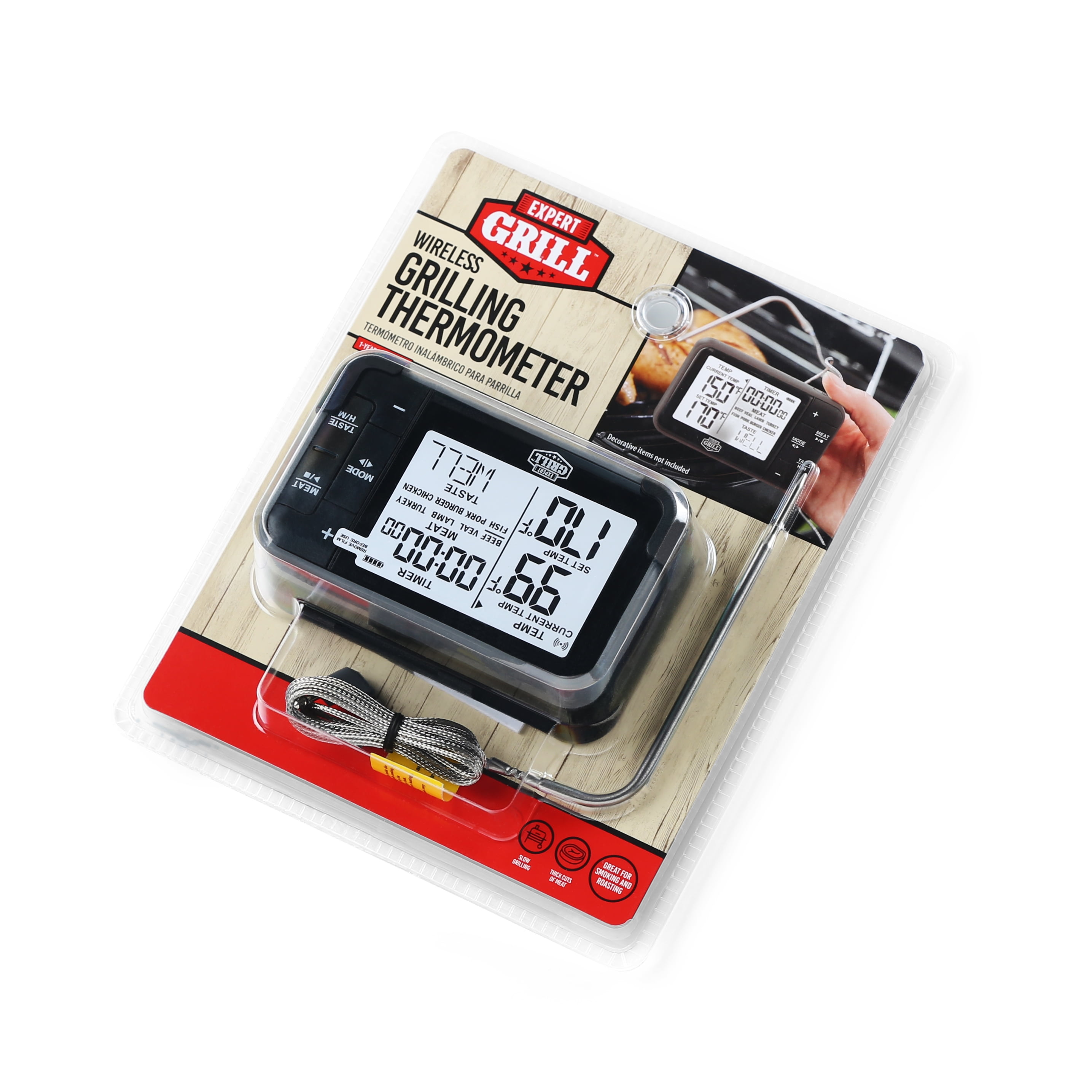 Expert Grill Wireless Digital BBQ Thermometer