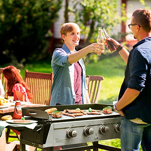 Royal Gourmet 4 Burner Propane Flat Top Grill