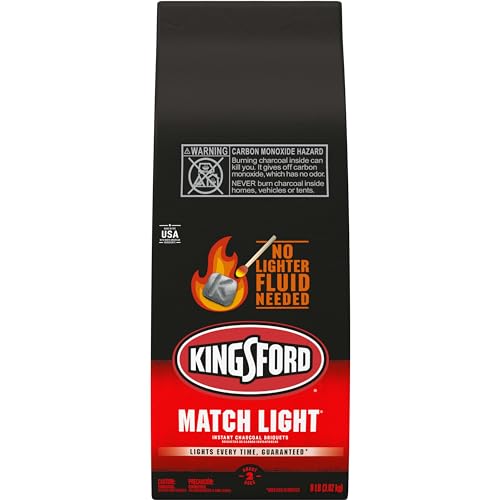 Kingsford Instant Charcoal Briquettes for Grilling
