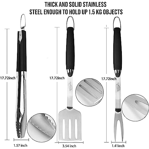 Durable BBQ Grill Utensils Set for Outdoor Parties