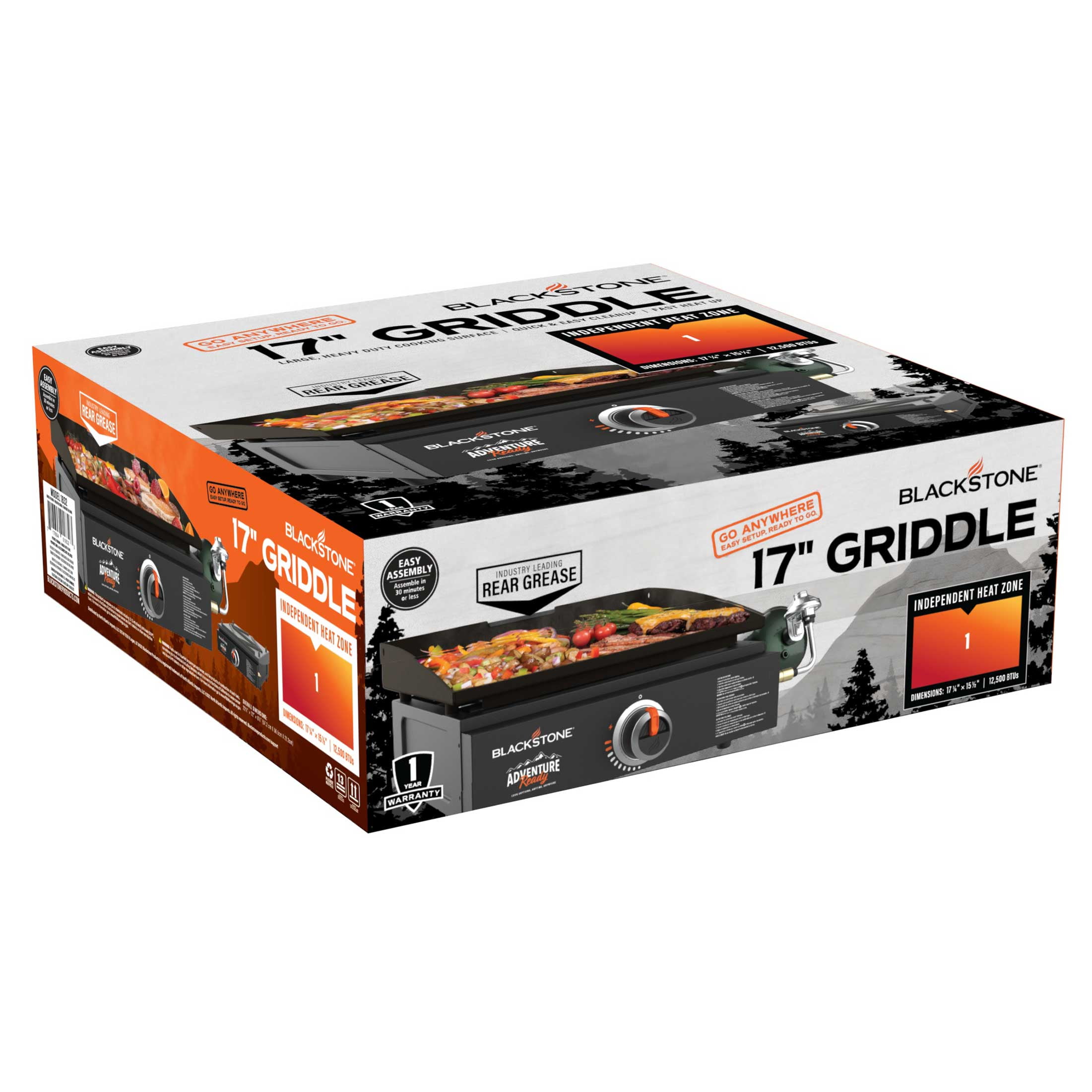 Blackstone 17" Adventure Ready Tabletop Griddle