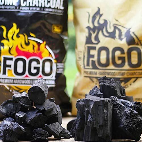 FOGO Super Premium Hardwood Lump Charcoal - 17.6 lbs