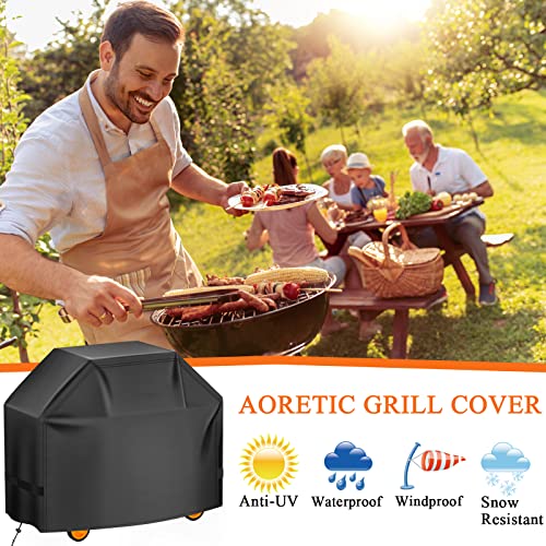 52" Waterproof Gas BBQ Grill Cover - Aoretic