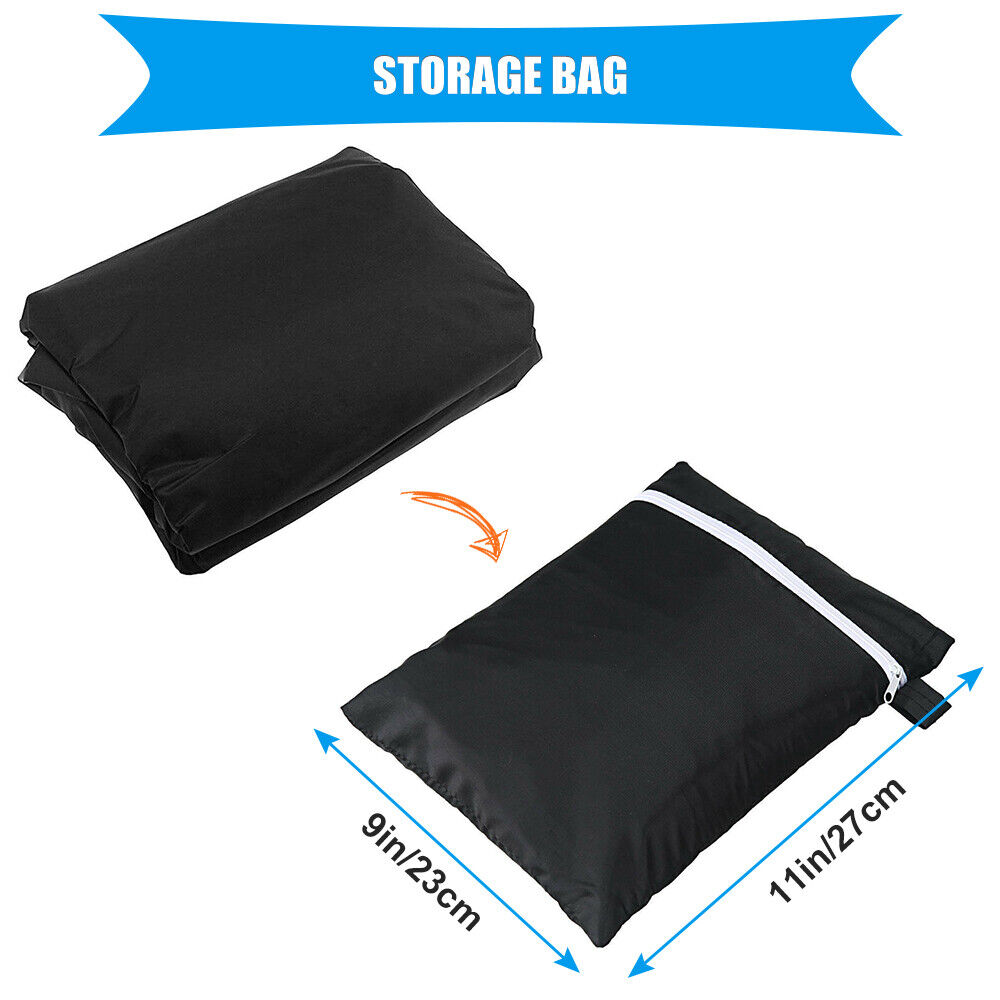 57" Waterproof Outdoor BBQ Gas Grill Cover, Heavy-Duty