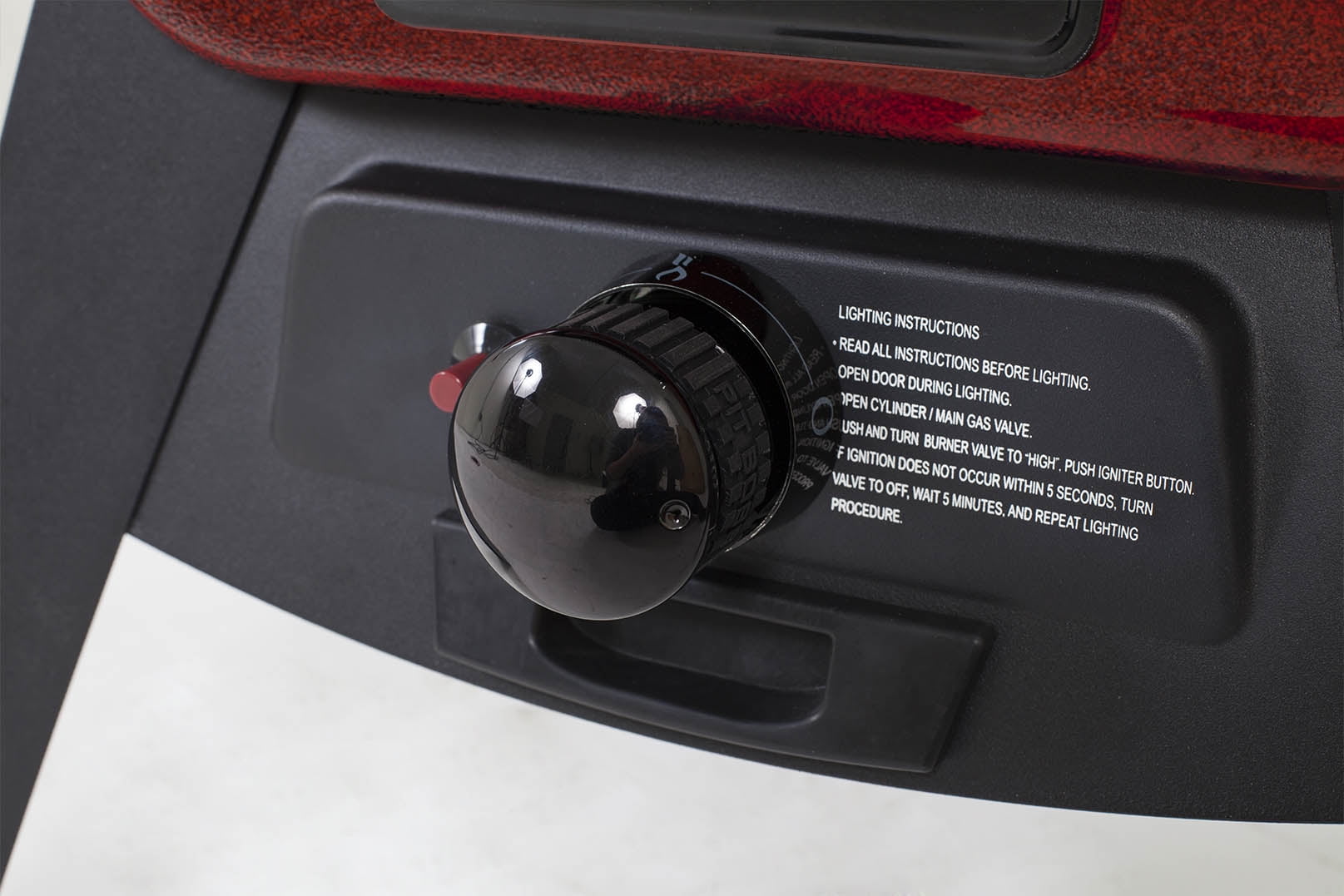 Pit Boss Red Hammertone BBQ Smoker