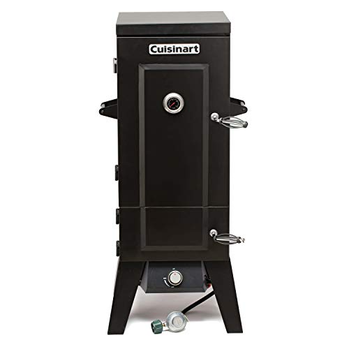 Cuisinart Vertical Propane Smoker with Temperature Control, Black