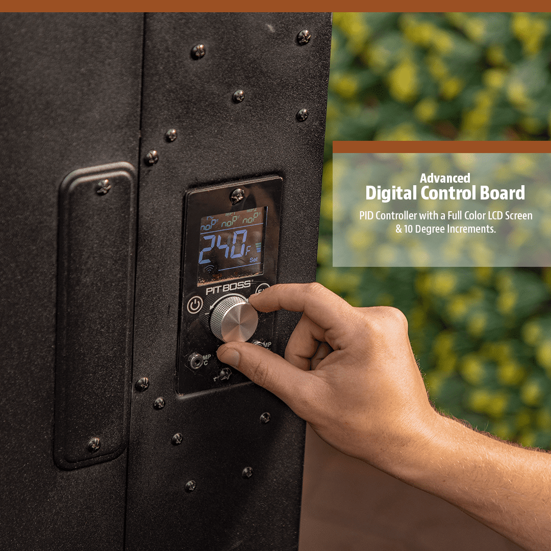 Pit Boss Copperhead Wood Pellet Smoker - Onyx