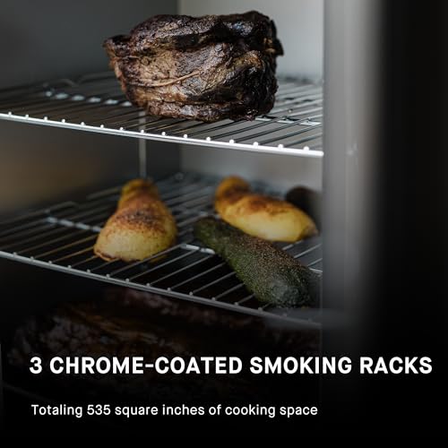 Masterbuilt Analog Electric Smoker with 3 Racks, 30