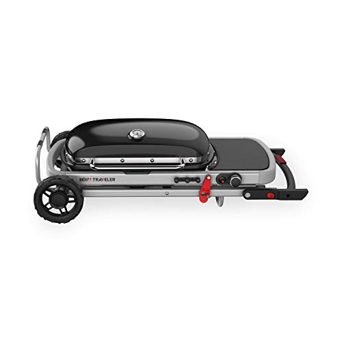 Weber Traveler Portable Gas Grill - Black