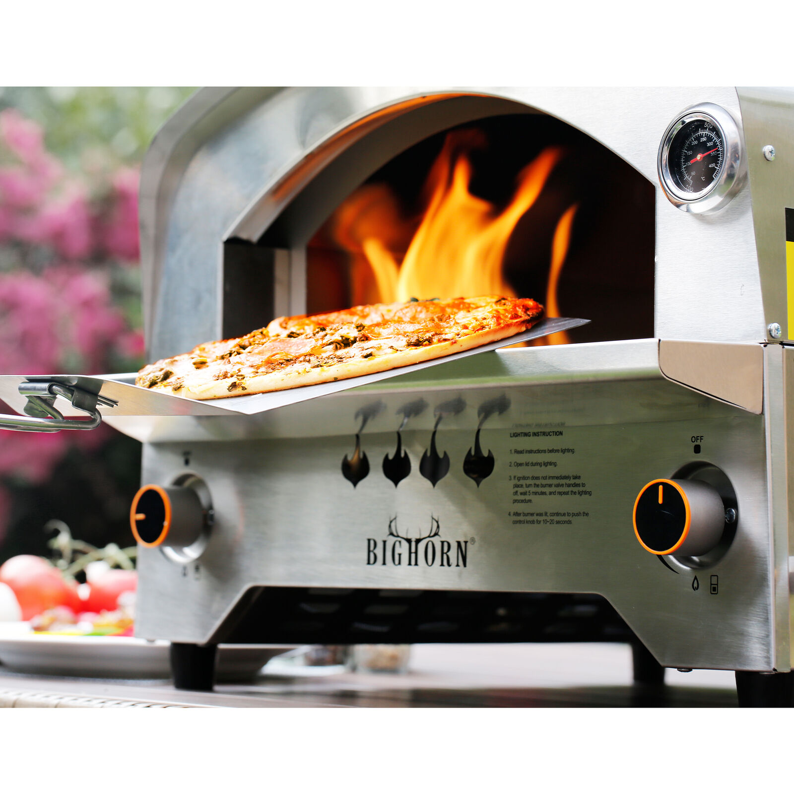 Portable Stainless Steel Gas BBQ Grill