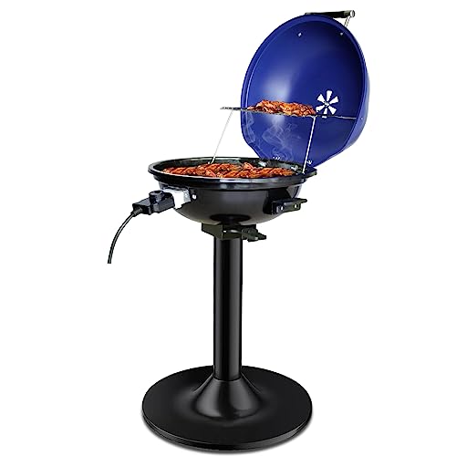 1800W Smokeless Electric BBQ Grill - ManVi Portable