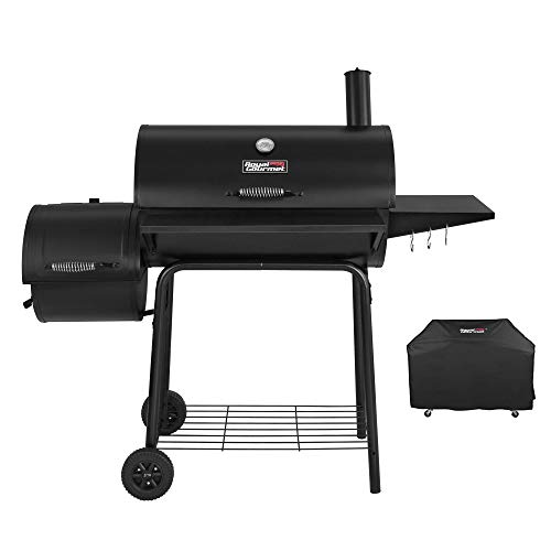 Royal Gourmet CC1830SC Charcoal Offset Smoker, 811 Sq Inches