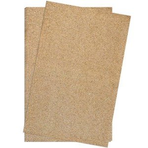 Tierecare 20 PCS Bird Cage Liners, 17" x 11" Gravel Paper for Parrot Beak & Claw Care Sea Sand Sheets Pet Bird Bedding Accessories for Cages