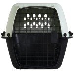 Petmate Pet Porter Fashion Dog Kennel 24", Pale Aqua & Black, for Pets 15-20lbs