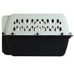 Petmate Pet Porter Fashion Dog Kennel 24", Pale Aqua & Black, for Pets 15-20lbs