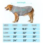 KAYCOWZA Dog Jacket for Cold Weather, 2 Pack Cozy Winter Warm Turtleneck Dog Coat Clothes for Large Meidum Small Dogs, Fleece Adjustable Pullover Dog Vest Sweater (M-XXL)
