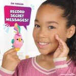 Fingerlings Sweet Tweets Interactive Bird – Record & Play Secret Messages, Includes 40+ Sounds & Reactions – Lionel (Blue)