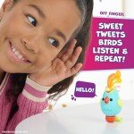 Fingerlings Sweet Tweets Interactive Bird – Record & Play Secret Messages, Includes 40+ Sounds & Reactions – Lionel (Blue)