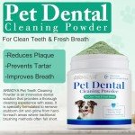 Dog Dental Powder - Teeth Cleaning Powder for Dogs - Dental Powder for Dogs - Dog Dental Care - Plaque & Bad Breath Off Powder Dog - Dental Care Supplies for Small - Medium - Large Dogs
