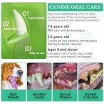 Dog Dental Powder - Teeth Cleaning Powder for Dogs - Dental Powder for Dogs - Dog Dental Care - Plaque & Bad Breath Off Powder Dog - Dental Care Supplies for Small - Medium - Large Dogs