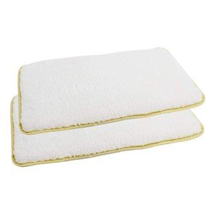 Duke & Dixie Pet Kennel Pads Pack of 2 Soft Replacement Mats Inserts for Pet Travel Carriers & Crate Pet Beds Highly Absorbent Liners for Sleeping & Traveling Washable Mat 2 Pack