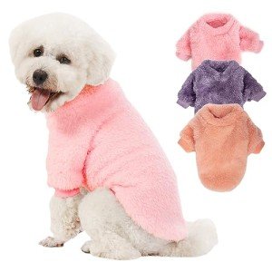 3-Pack Cozy Dog Sweaters for Small Dogs