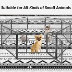 BNOSDM 78.7 in Rabbit Cage Liners Washable Reusable Bunny Bedding Pets Dog Whelping Pads with Anti Slip Bottom Pad Rug for Dogs Chinchillas Cats Guinea Pigs Ferrets