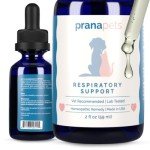 PranaPets Respiratory Support Supplement for Dogs & Cats | Naturally Promotes Optimal Respiratory Function in Pets | Safely aids with Symptoms of Seasonal Allergies
