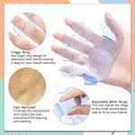 8 PCS Small Animal Grooming Kit - Brush, Slicker Brush, Massage Glove, Nail Clipper, Flea Comb, and Double-Sided Comb for Pets