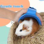 8 PCS Small Animal Grooming Kit - Brush, Slicker Brush, Massage Glove, Nail Clipper, Flea Comb, and Double-Sided Comb for Pets