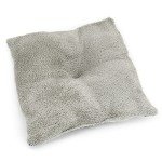 Pet Tent - Soft Bed for Dog and Cat by Best Pet Supplies - Gray Linen, 19" x 19" x H:19"