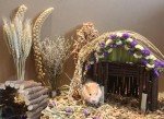 JFWOD Natural Hamster Bedding Flowers Herbs Sprays Treat Cereal Grain for Cage Habitat Enclosure Decor Hamster Chews for Dwarf Syrian Gerbils Mice Mouse Rat Forage Pet Hamster Accessories Supplies
