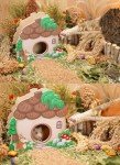 JFWOD Natural Hamster Bedding Flowers Herbs Sprays Treat Cereal Grain for Cage Habitat Enclosure Decor Hamster Chews for Dwarf Syrian Gerbils Mice Mouse Rat Forage Pet Hamster Accessories Supplies