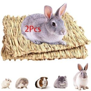 Natural Straw Rabbit Grass Mats for Small Pets