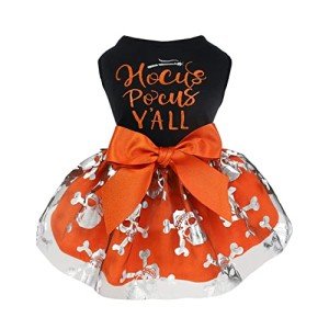 Funny Halloween Dog Dress - Hocus Pocus Style