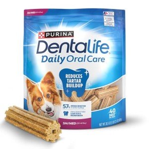 DentaLife Daily Dog Dental Chews, 40 Count