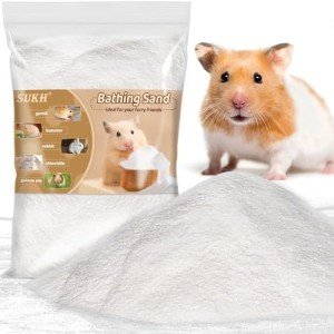 Sukh 14 OZ Sand Bath for Small Pets