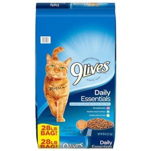 9Lives Daily Essentials Dry Cat Food, 28 lb