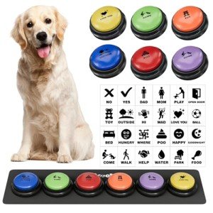 Dog Communication Buttons - 6 Pack Set