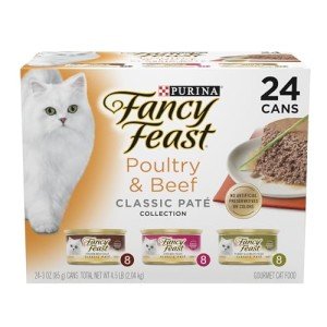 Fancy Feast Grain-Free Wet Cat Food Variety Pack