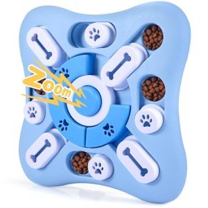 AVOAR Interactive Dog Puzzle Toys for Large Medium Small Smart Dogs, Squeaky Enrichment Mentally Stimulation Toys for Training, Dog Treat Chew Toy for Puppy&Cats