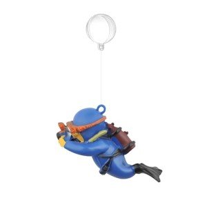 onesimcr Floating Fish Tank Decorations, Aquarium Decorations, Lovely Diver Fish Tank Decorations, Floating Device Fish Tank Accessories,Suitable for All Kinds of Fish Tanks…