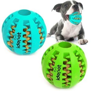 Idepet Nontoxic Dog Toy Ball - 2 Pack