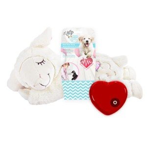 Heartbeat Plush Dog Toy for Anxiety Relief
