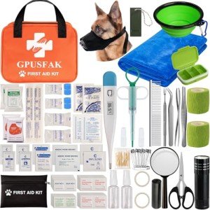 Pet First Aid Kit for Dogs and Cats