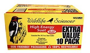 High Energy Suet Cake 10-Pack for Wildlife
