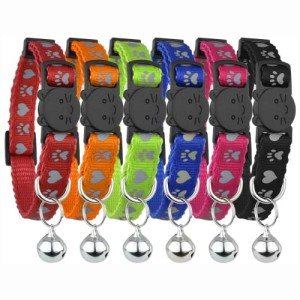 Reflective Breakaway Cat Collar Set of 6